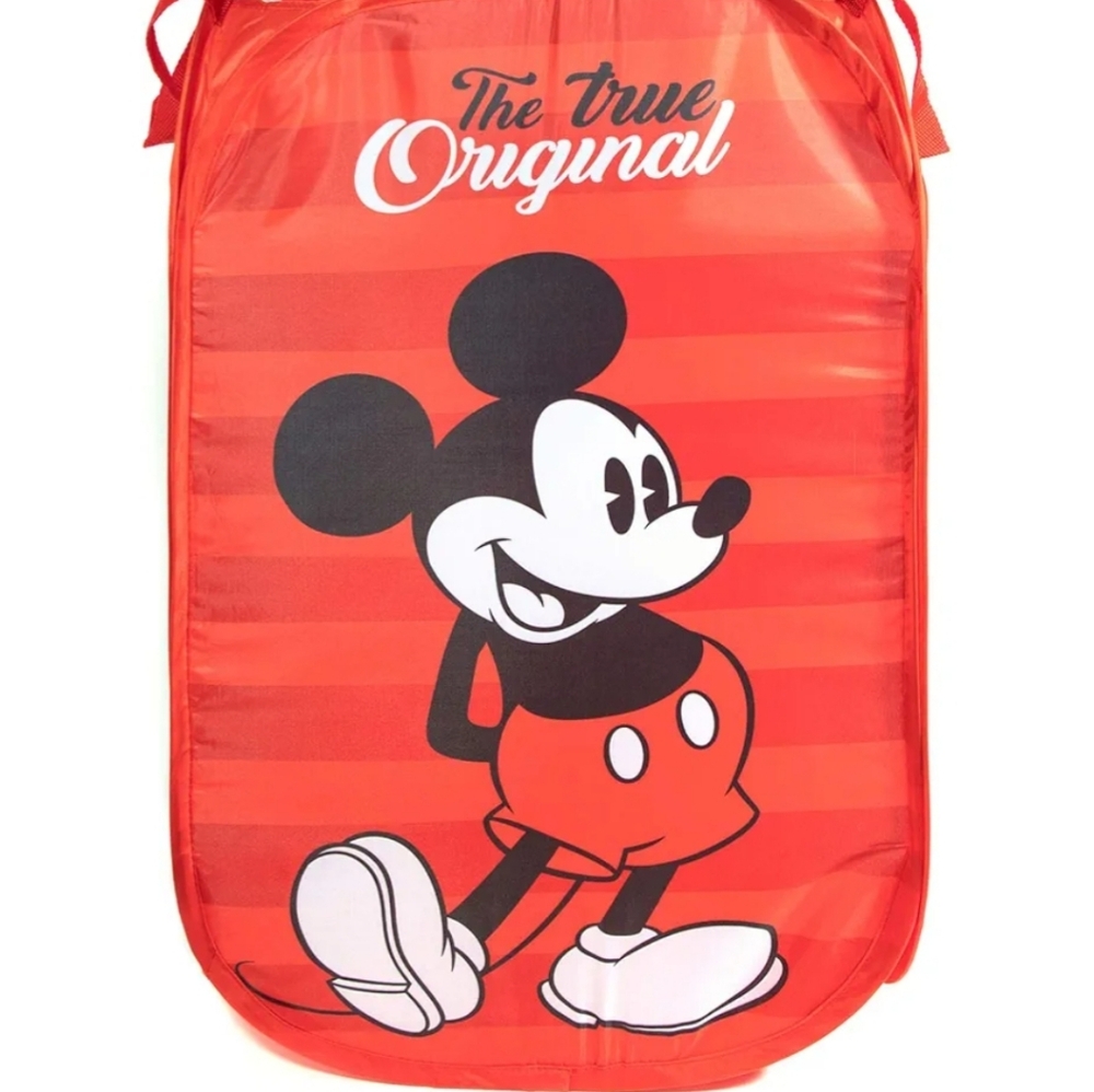 2 Red Mickey Mouse Laundry Hampers